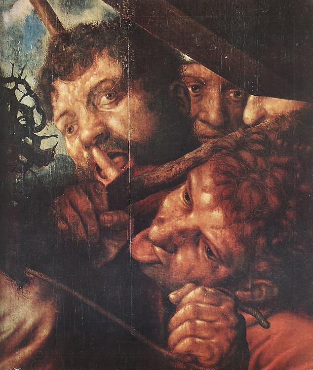 HEMESSEN, Jan Sanders van Christ Carrying the Cross (detail